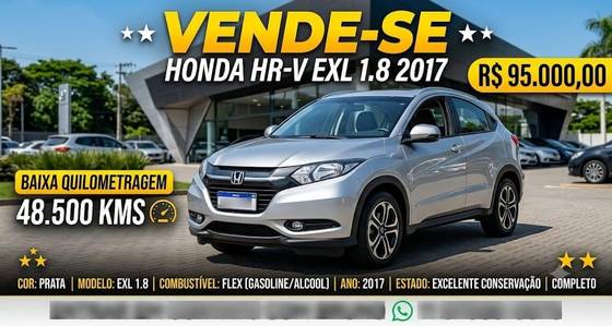 HONDA HR-V 1.8 16V FLEX EXL 4P AUTOMÁTICO HONDA HR-V 1.8 16V FLEX EXL 4P AUTOMÁTICO
